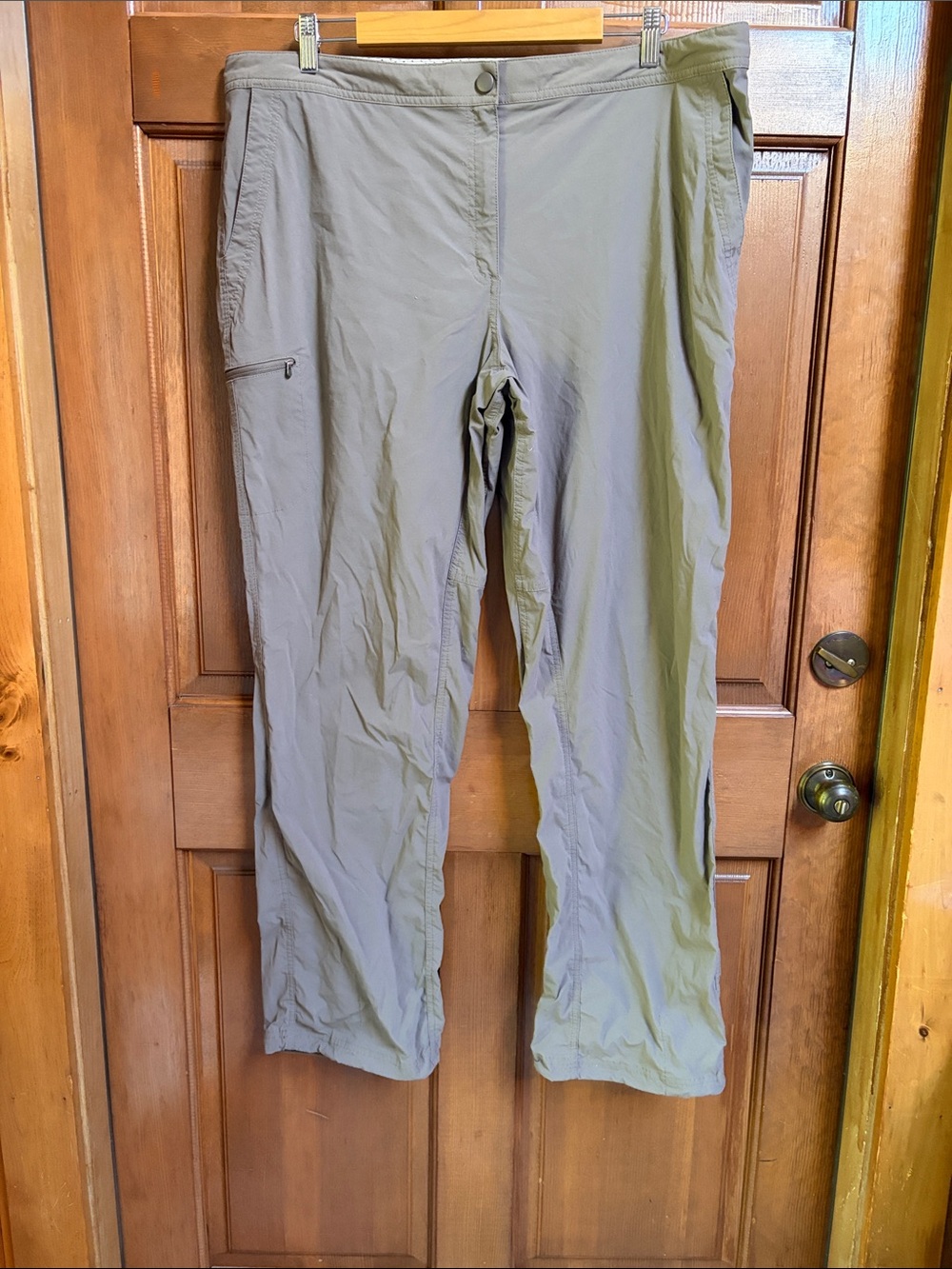 LL Bean Lightweight Travel Pants - Gray Size 20